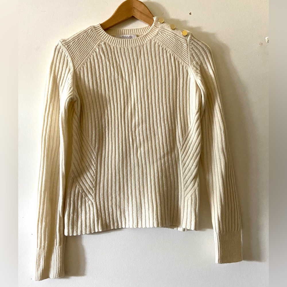 Intermix Wool and Cashmere Sweater size P